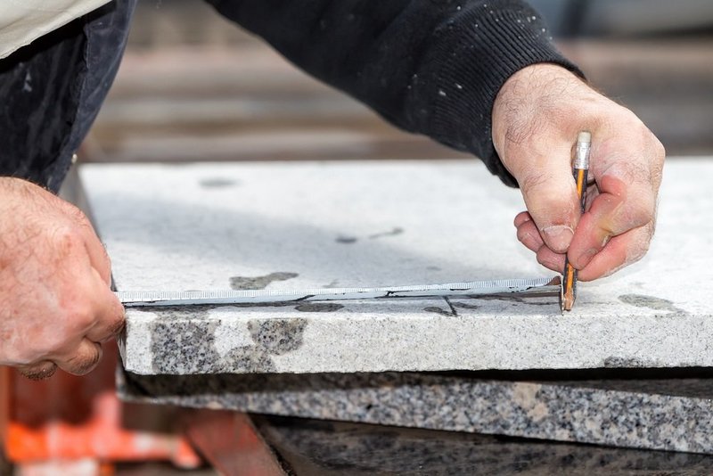 how to cut granite by hand