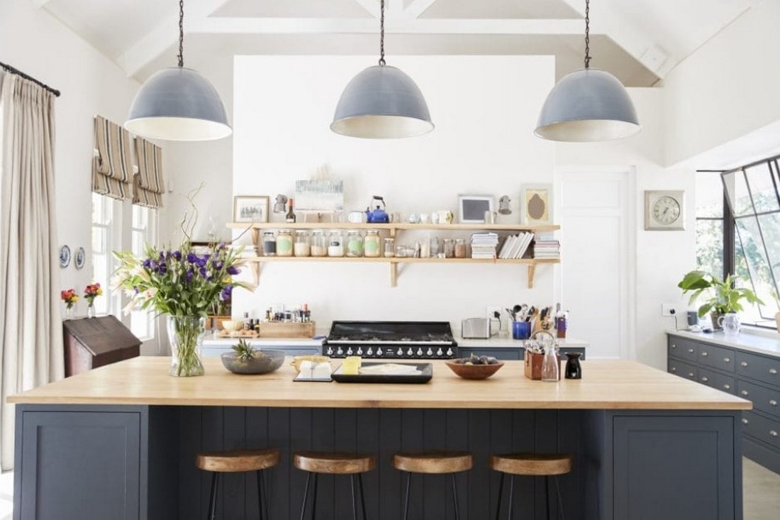 standard kitchen island size