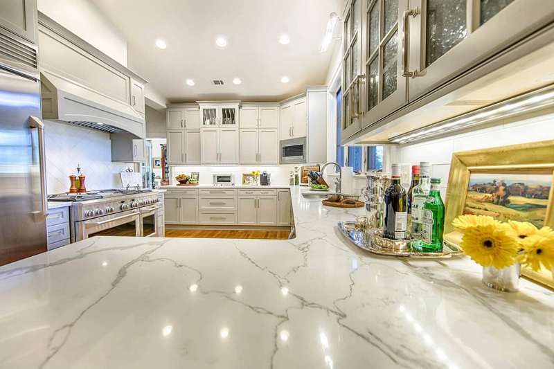 marble look countertops