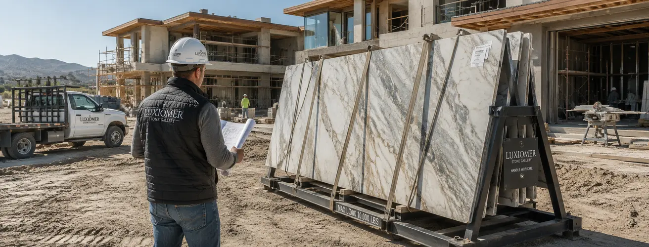 Stone fabrication and installation partner for contractors, builders, and developers in LA County