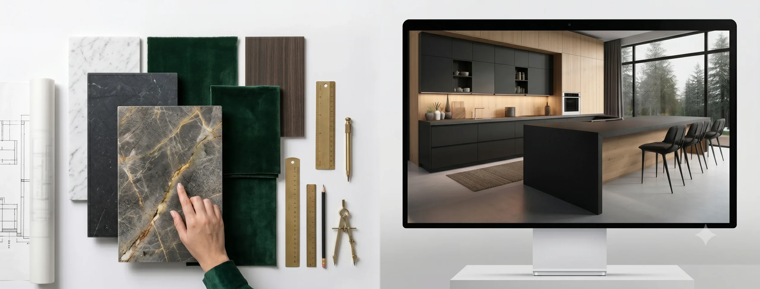 Concept, Mood Curation & 3D Renderings