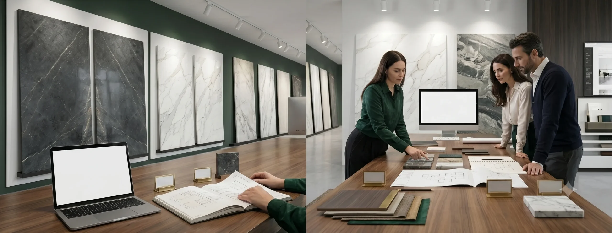 Showroom Consultation & Material Selection