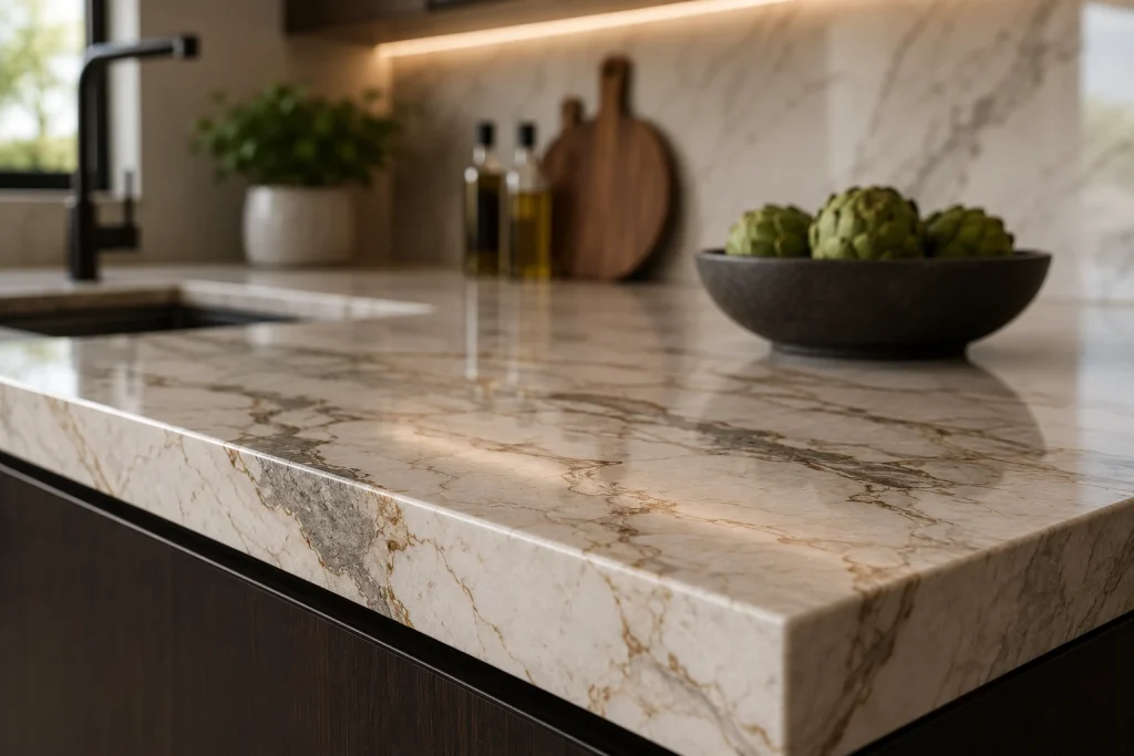 Countertop Materials: Quartz, Porcelain, Marble, Quartzite and Natural Stone Guide